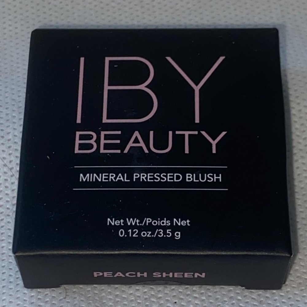 IBY Beauty Mineral Pressed Blush in Peach Sheen - Picture 2 of 6
